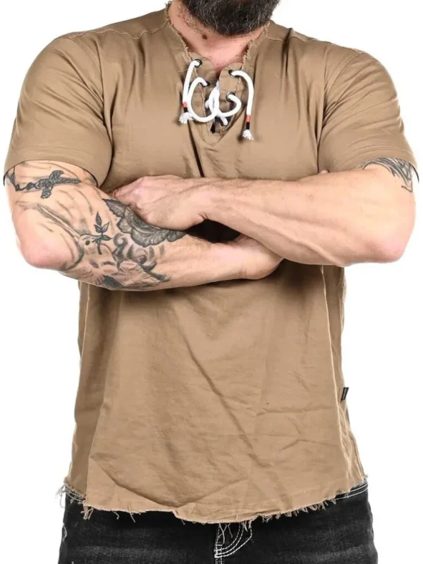 Thiers Skjorte - Beige^Carisma Online