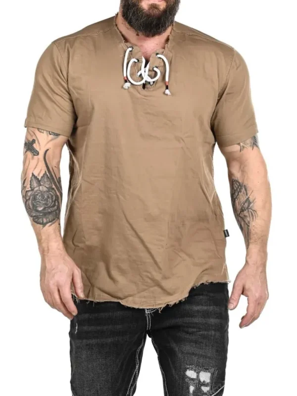 Thiers Skjorte - Beige^Carisma Online