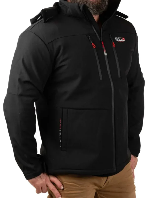 Timmex Geo Norway Softshelljakke - Sort^Geographical Norway Clearance