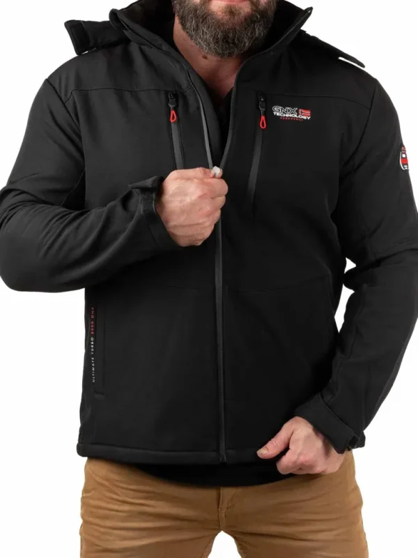 Timmex Geo Norway Softshelljakke - Sort^Geographical Norway Cheap