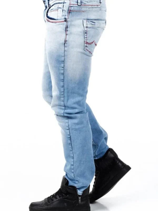 Toyama Jeans - Lyseblå^Rusty Neal Cheap