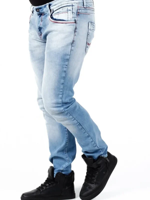 Toyama Jeans - Lyseblå^Rusty Neal Cheap