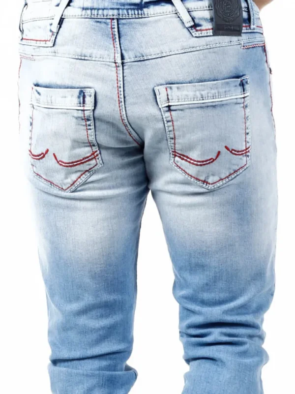 Toyama Jeans - Lyseblå^Rusty Neal Cheap