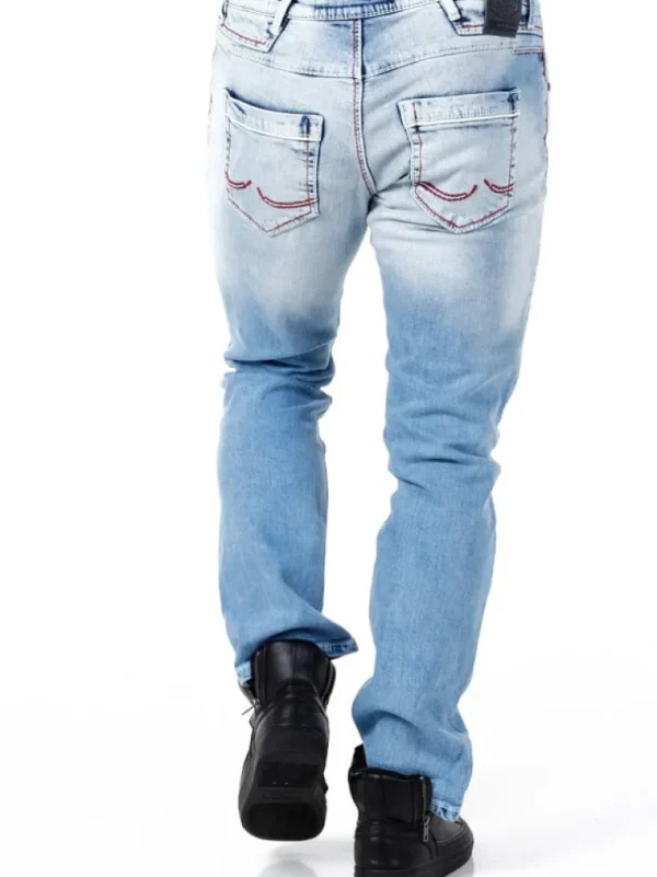 Toyama Jeans - Lyseblå^Rusty Neal Cheap