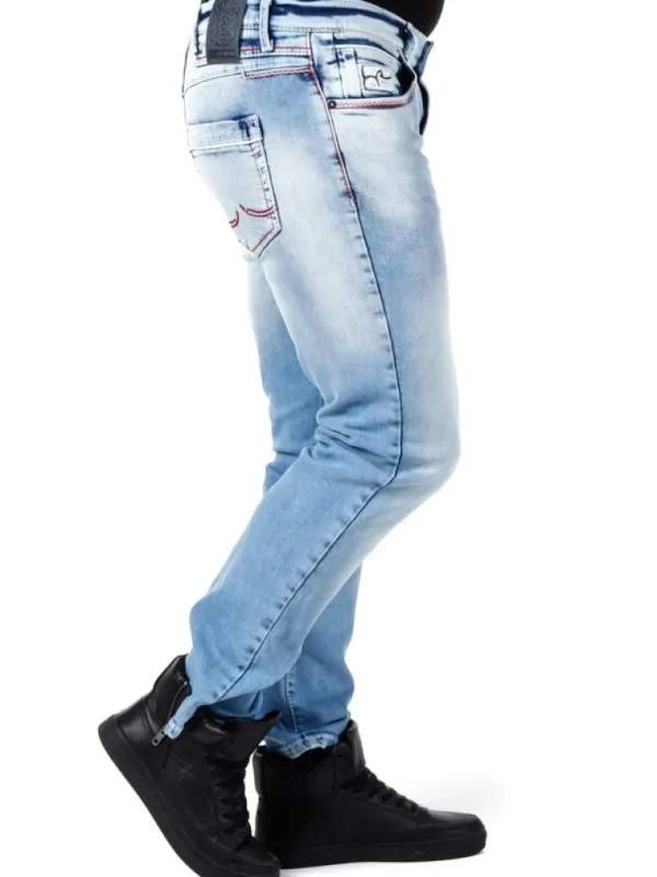 Toyama Jeans - Lyseblå^Rusty Neal Cheap