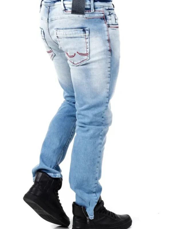 Toyama Jeans - Lyseblå^Rusty Neal Cheap