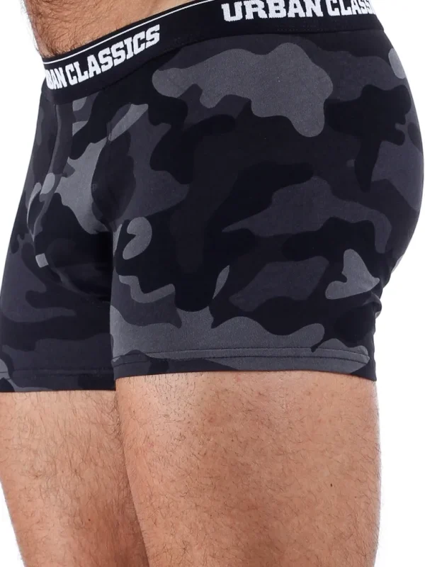 Urban Camo Boksershorts 2-Pak - Gra^Urban Classics Cheap