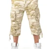Urban Legend 3/4 Shorts - Camo/Beige^Brandit Online
