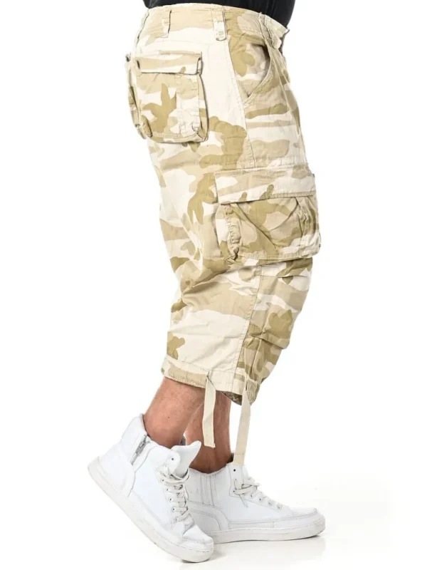 Urban Legend 3/4 Shorts - Camo/Beige^Brandit Store