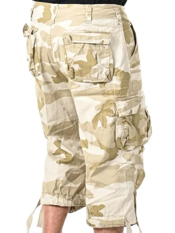 Urban Legend 3/4 Shorts - Camo/Beige^Brandit Store