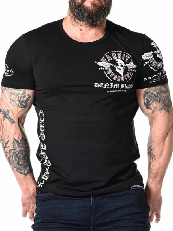 Varsity T-Shirt - Sort^Cipo & Baxx Clearance