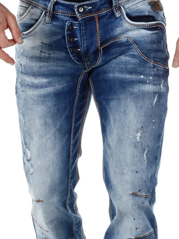 Voyager R-Neal Jeans - Raw Blue^Rusty Neal Hot