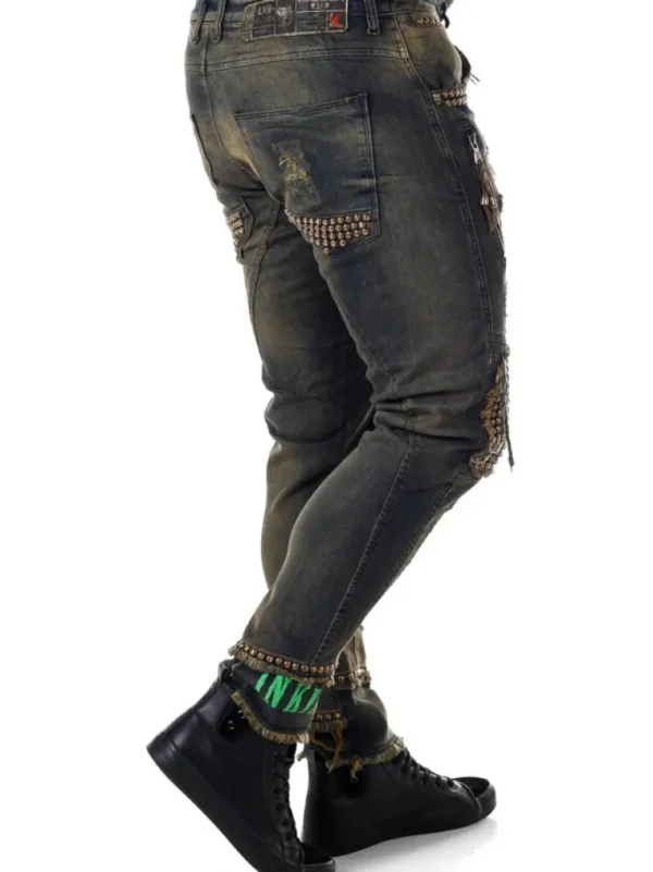 Zakai Jeans - Bla/Gron^Kingz Sale