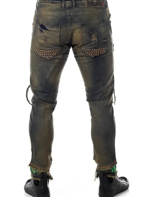 Zakai Jeans - Bla/Gron^Kingz Best