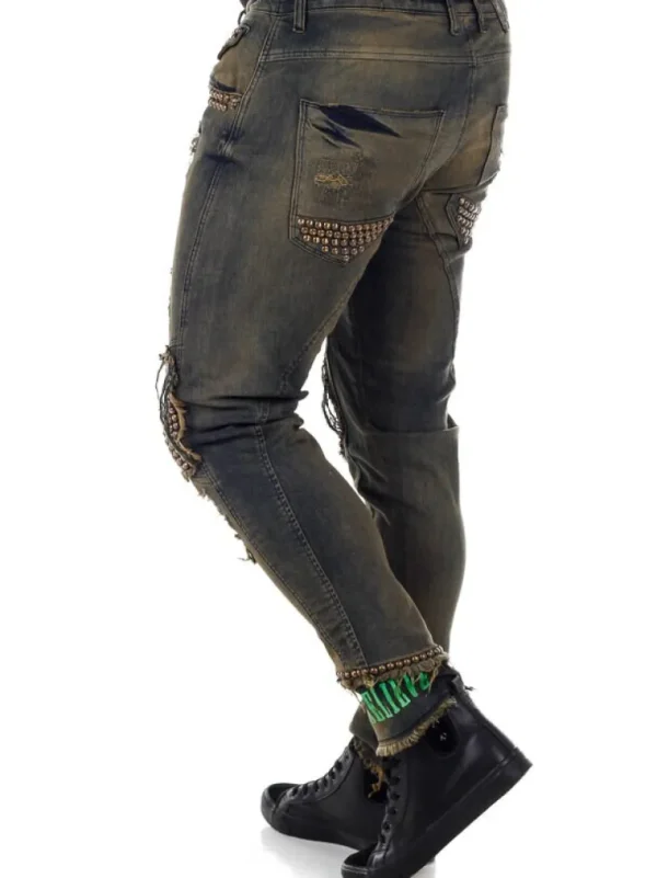 Zakai Jeans - Bla/Gron^Kingz Best