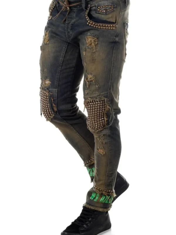 Zakai Jeans - Bla/Gron^Kingz Sale