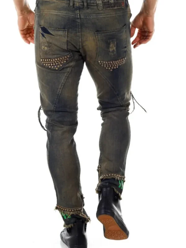 Zakai Jeans - Bla/Gron^Kingz Best