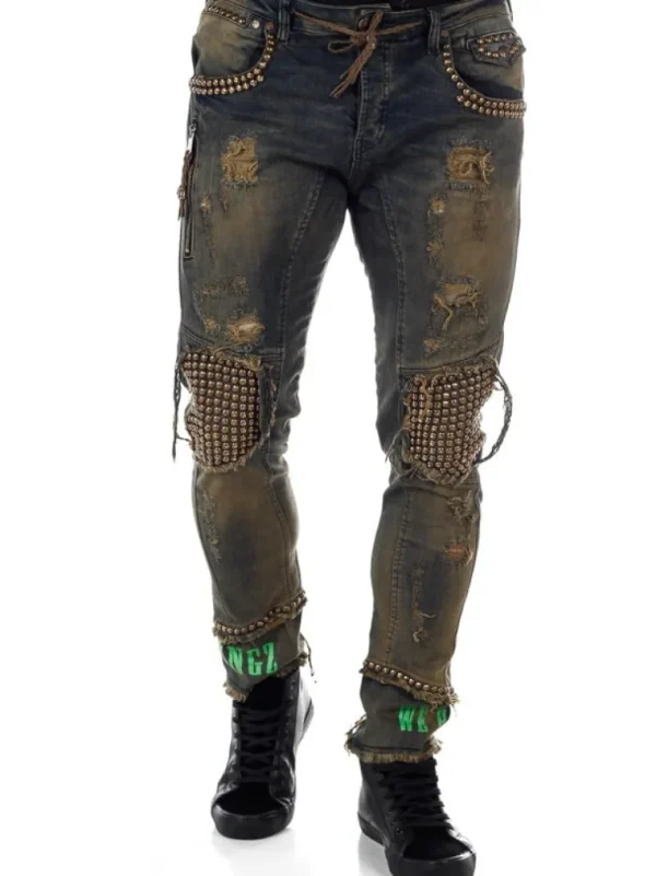 Zakai Jeans - Bla/Gron^Kingz Sale