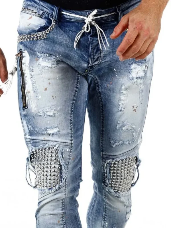 Zakai Jeans - Lyseblå^Kingz Store