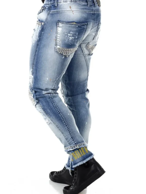 Zakai Jeans - Lyseblå^Kingz Store