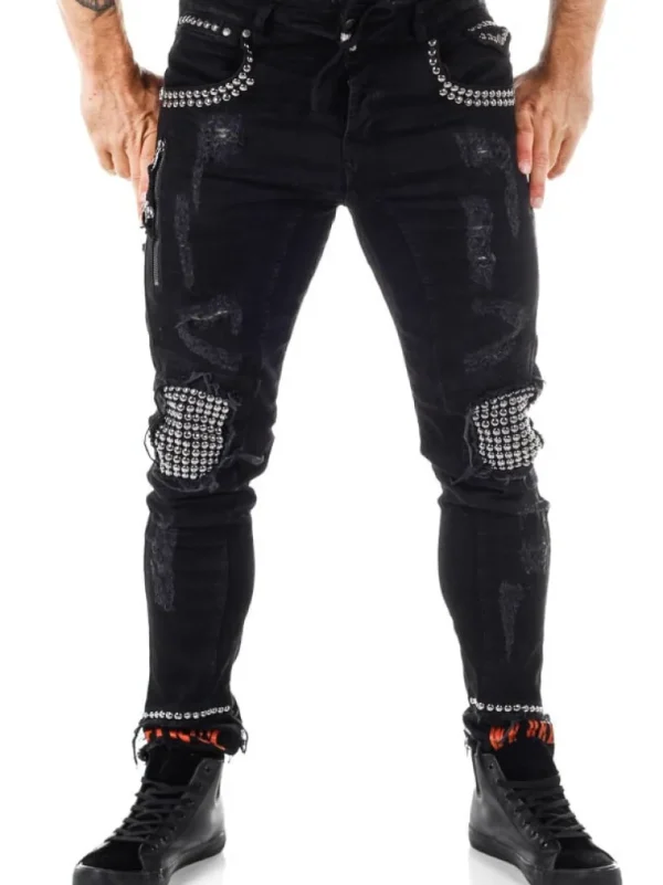 Zakai Jeans - Sort^Kingz Shop